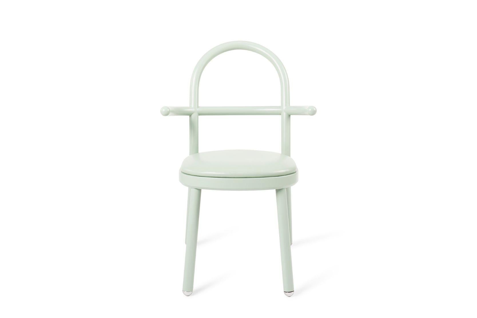 Solid Beech Chair Designed by Thomas Dariel 4