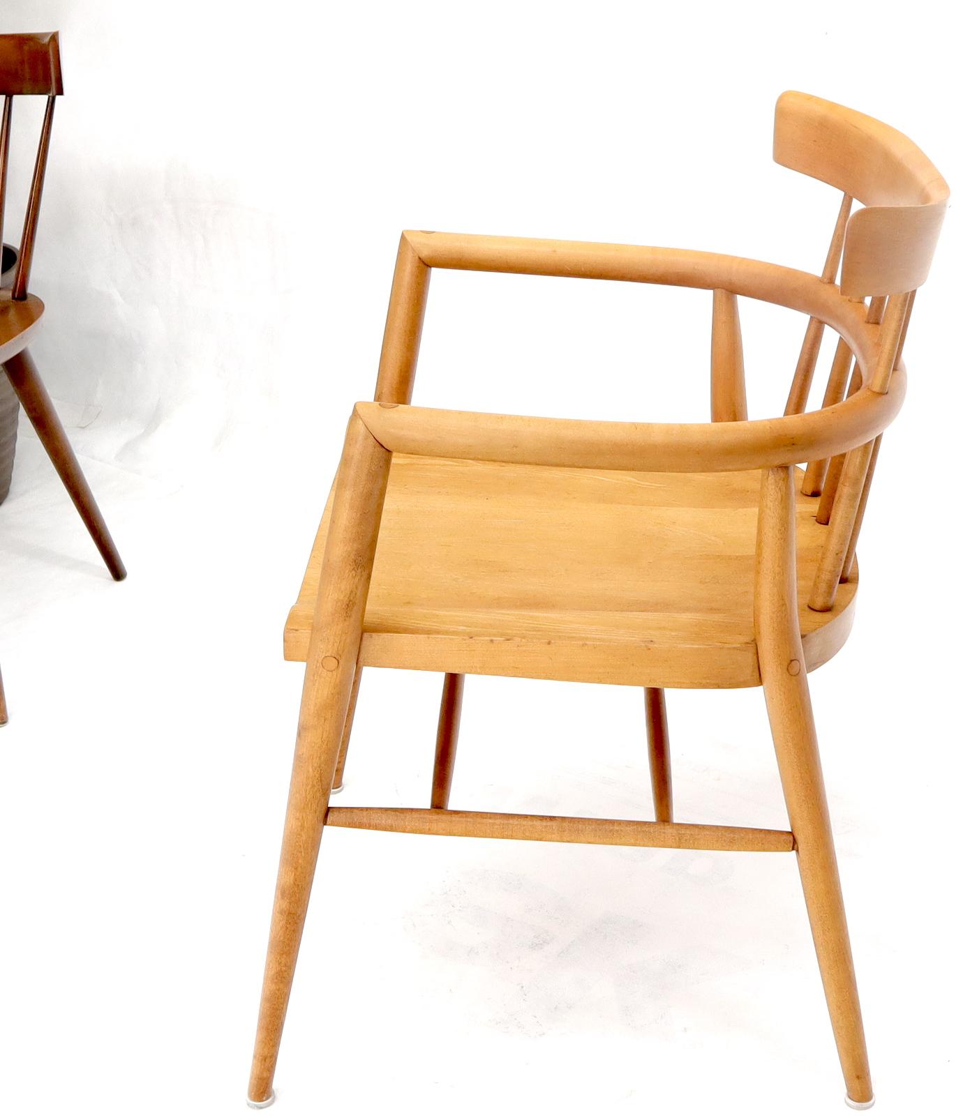 bent wood arm chair