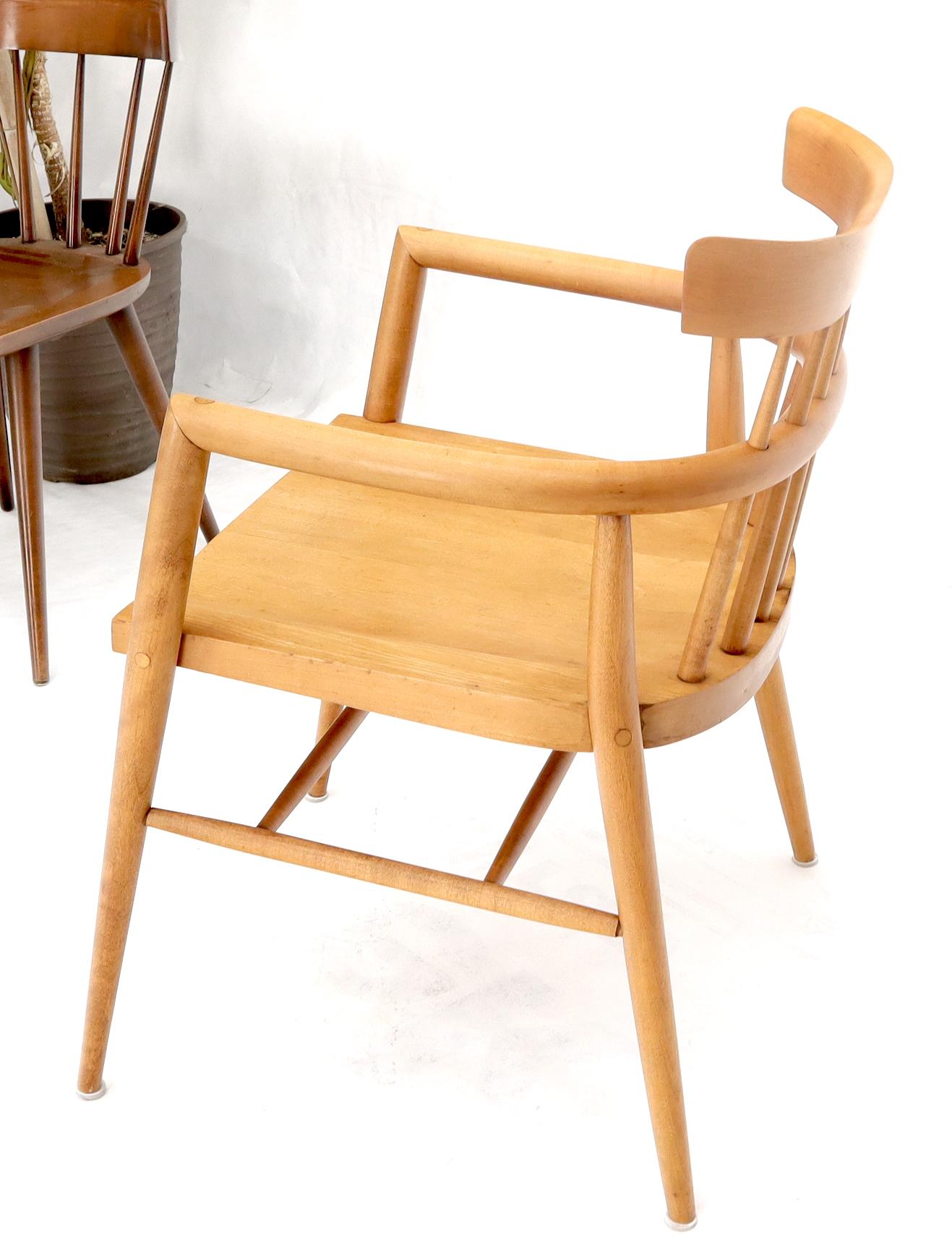 wooden barrel back chair