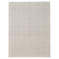 Solid Boucle Mohair Wool Rug 9’1”x12’