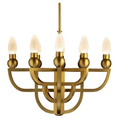 Solid Brass Adelphi Outdoor Pendant Chandelier by Elisterno