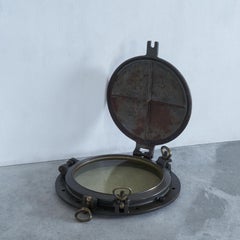 Solid Brass and Cast Iron Ship’s Porthole