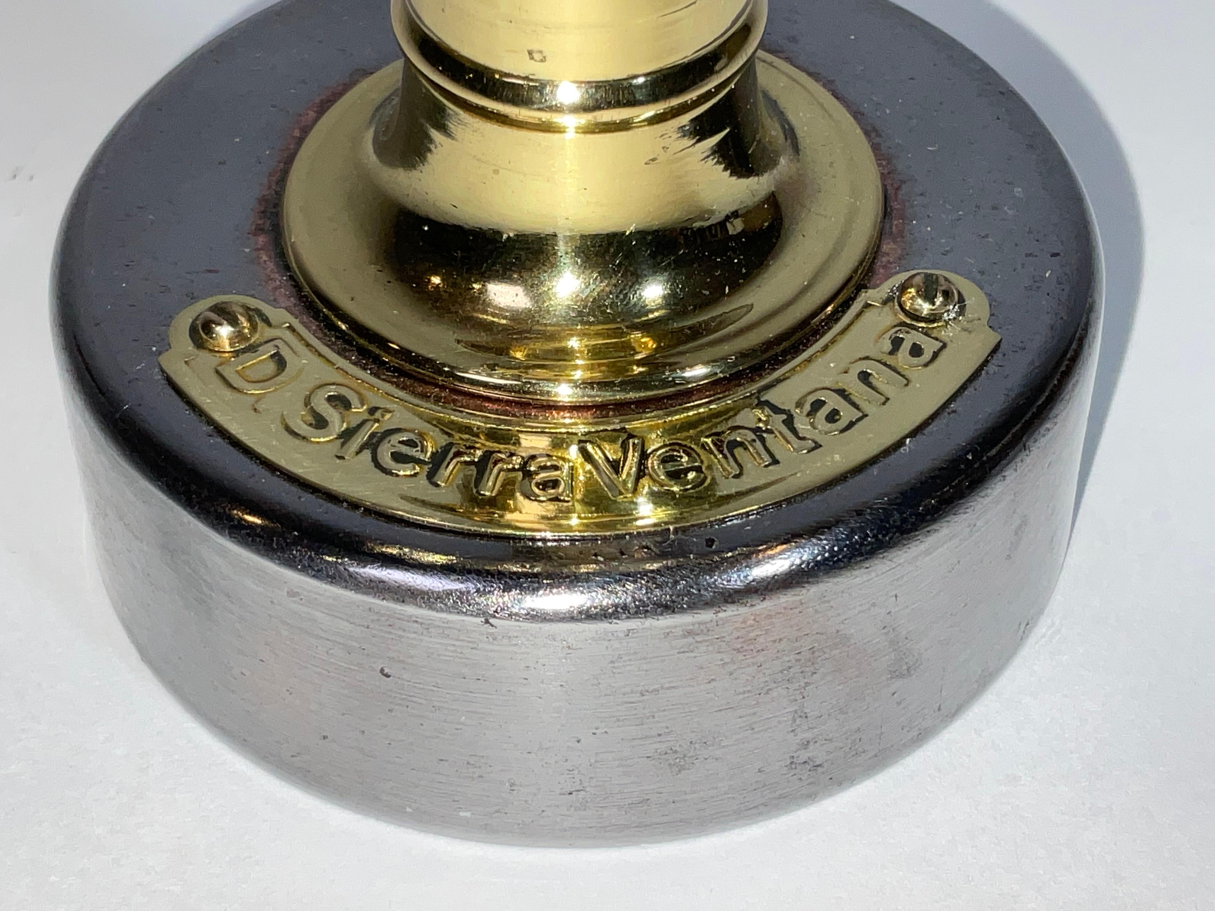Solid Brass Antique Ship Wheel Cigar Cutter For Sale 2