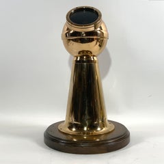 Antiker Yacht Binnacle-Kompass aus massivem Messing