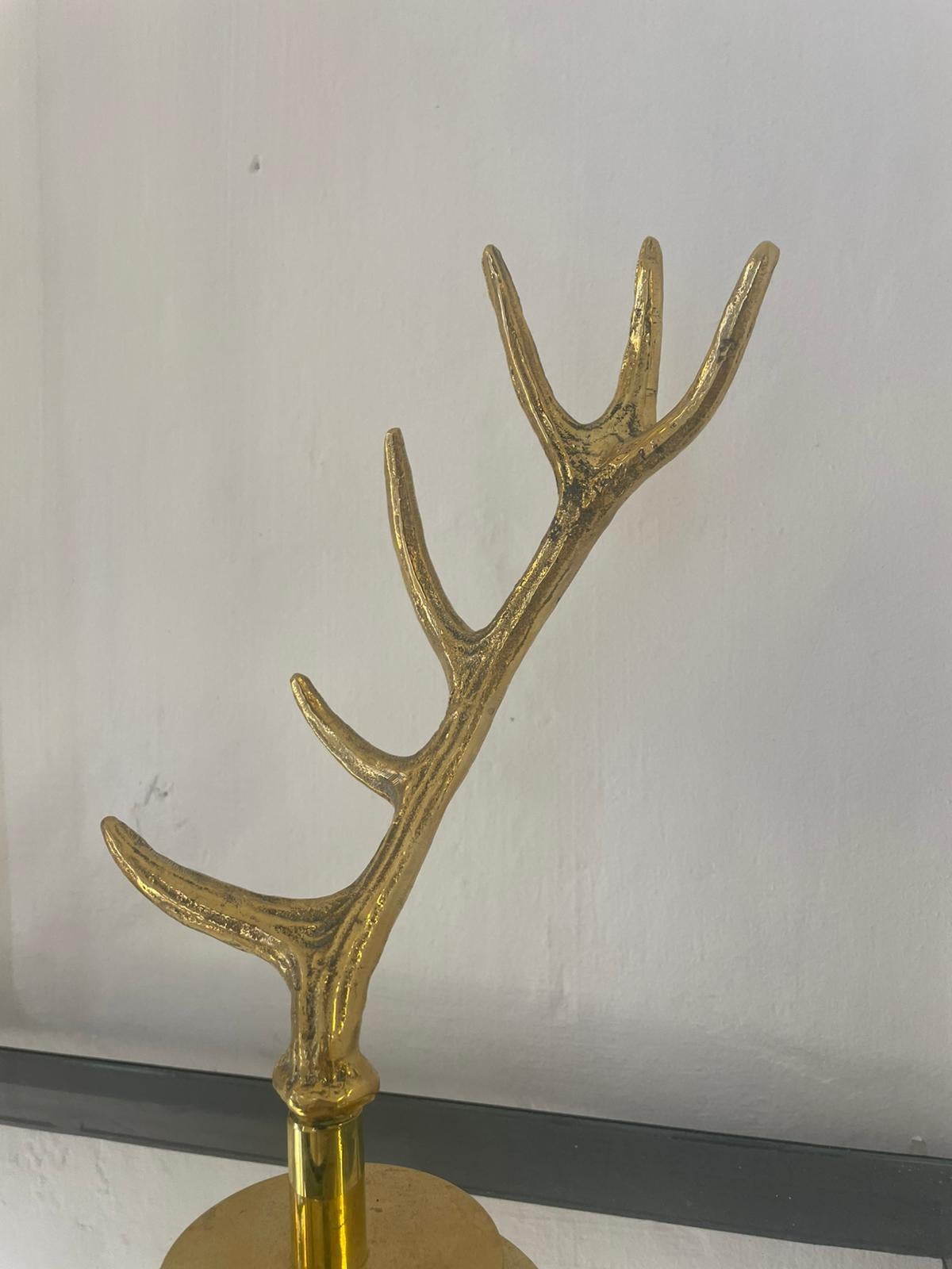 Marocchino Scultura di corna in ottone massiccio di  Neo Kasbah in vendita
