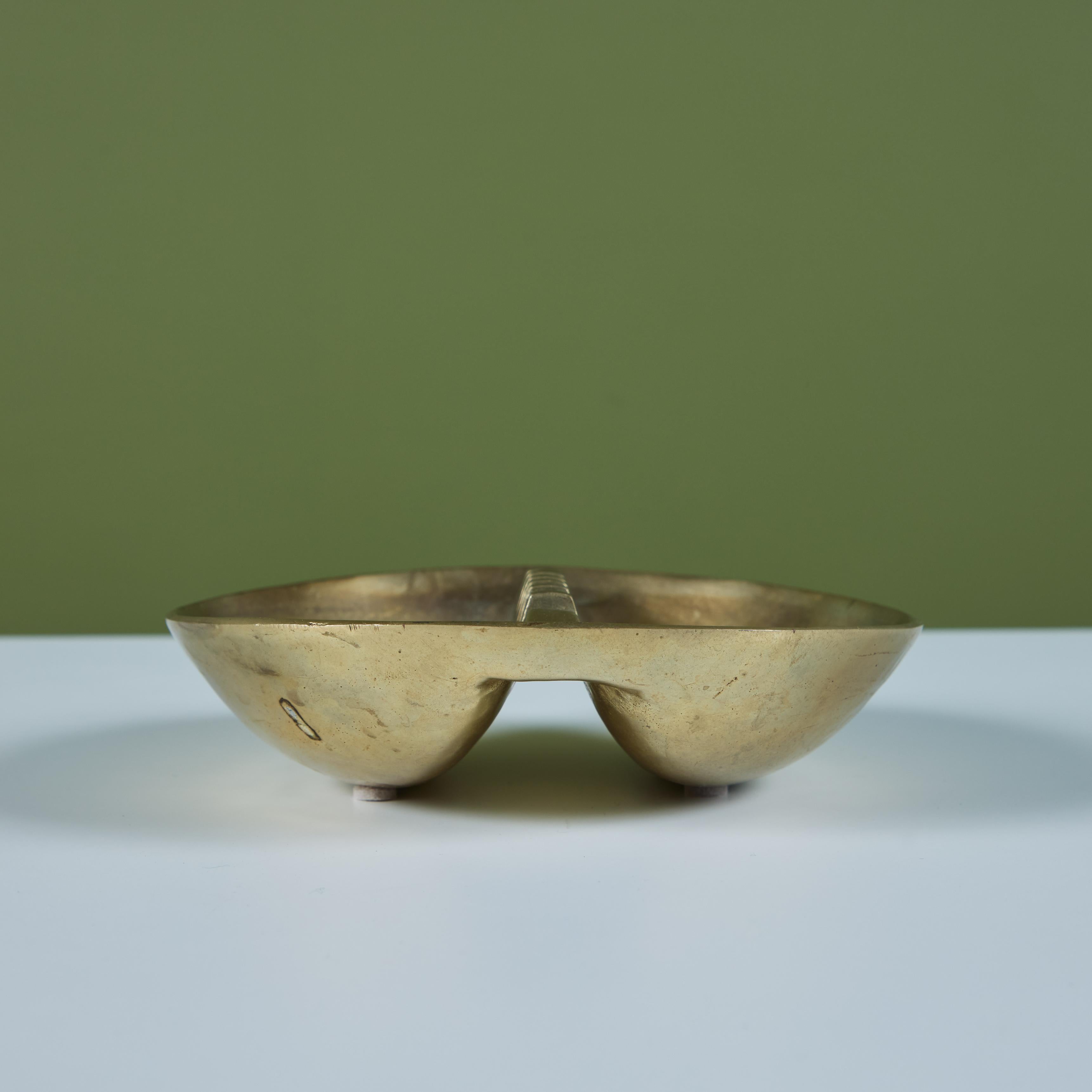 Solid Brass Ashtray For Sale 1