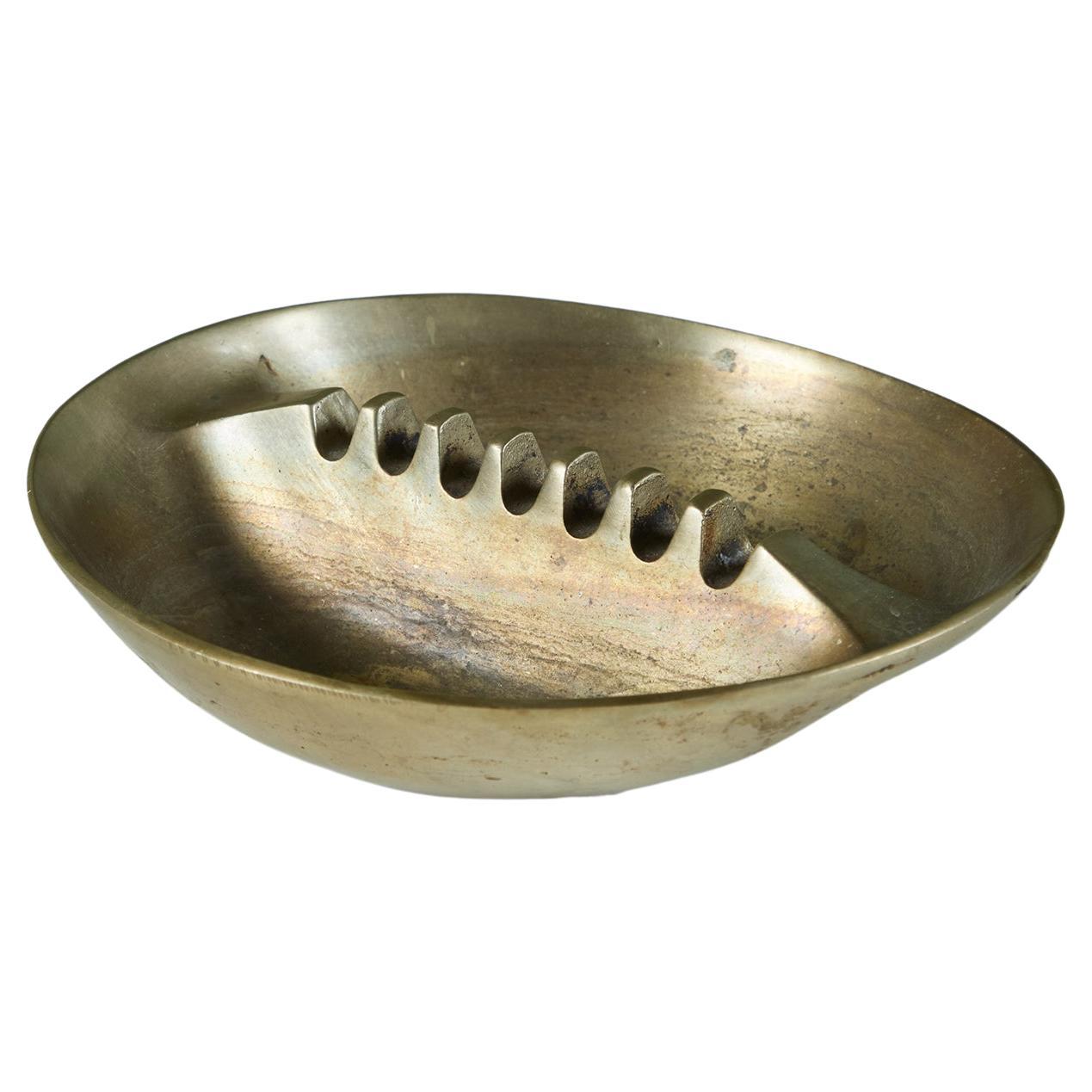 Solid Brass Ashtray