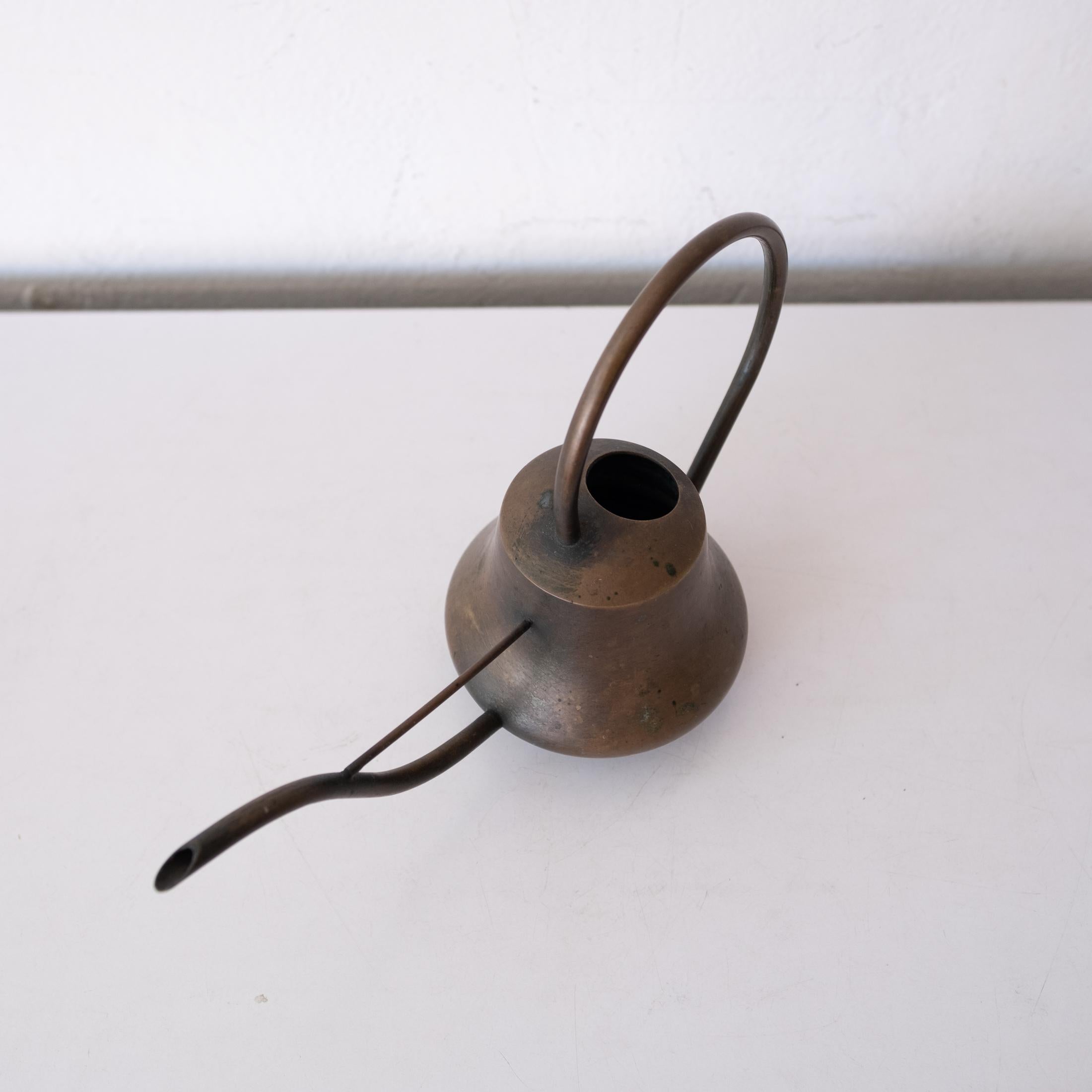 Solid Brass Bauhaus Watering Can Signed 1