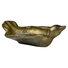 Solid Brass Bird Dish
