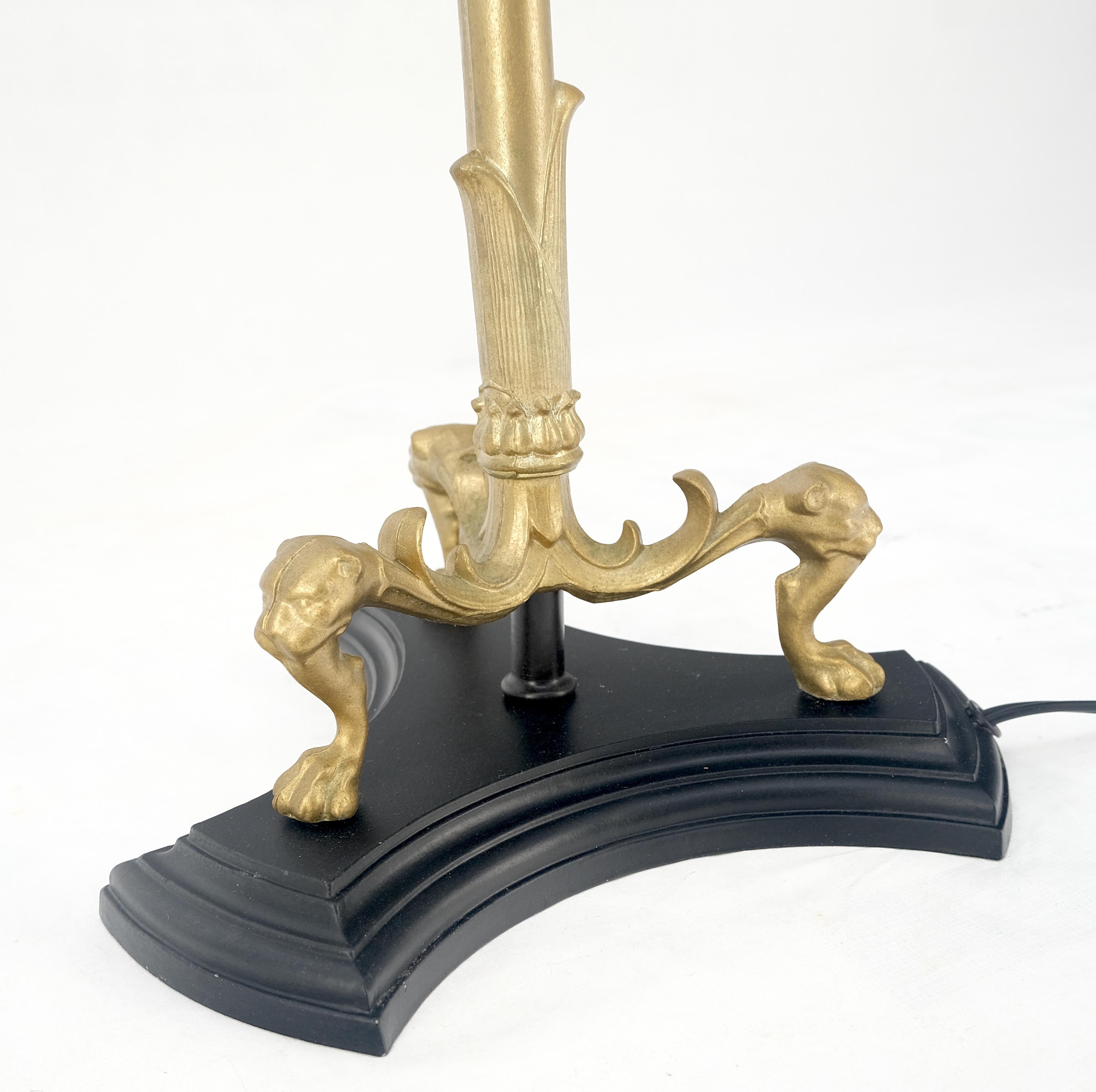 20ième siècle Lampadaire en laiton massif Bronze Faux Twig Tripod Claw Feet Base Super Fine Quality en vente