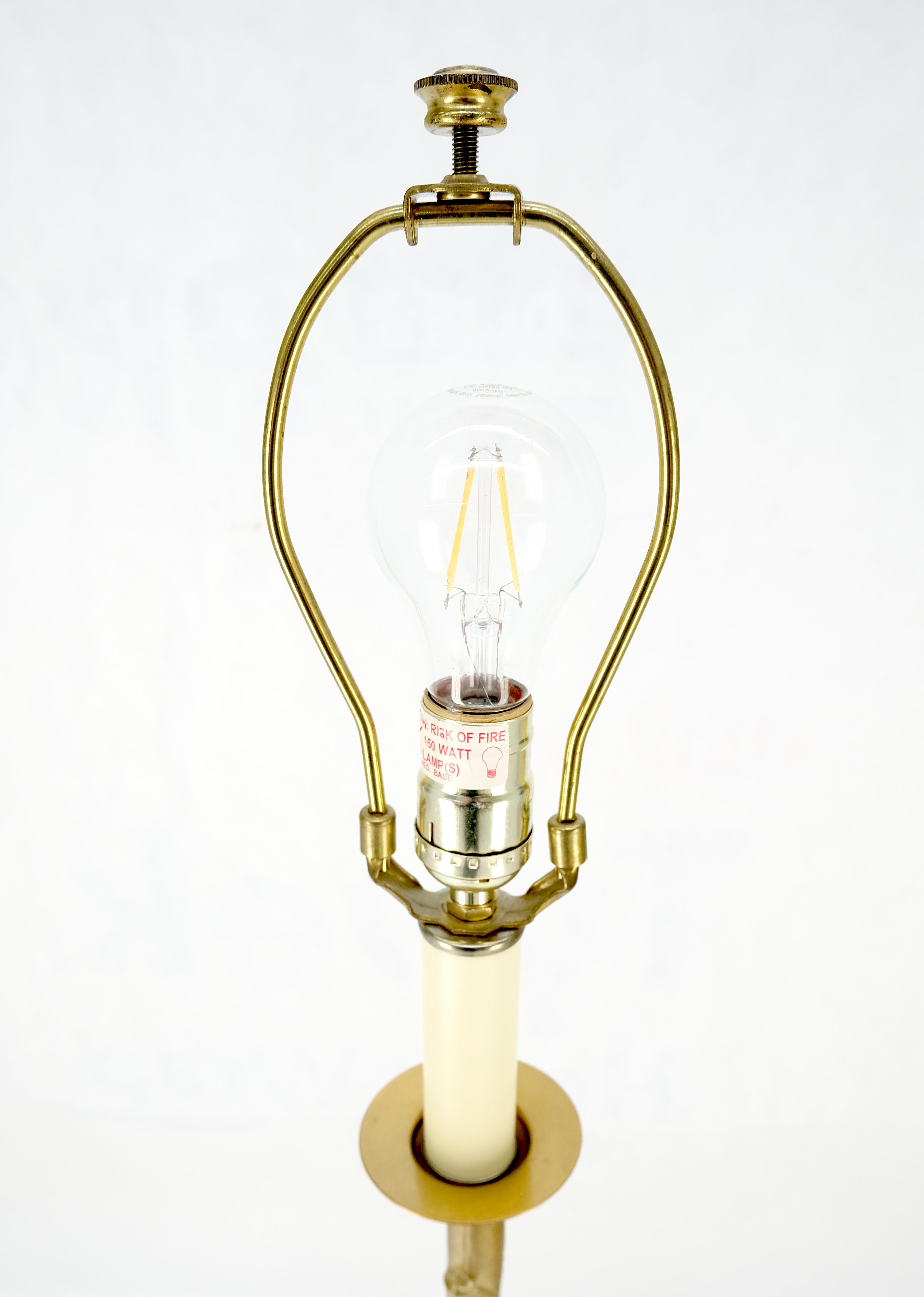 Lampadaire en laiton massif Bronze Faux Twig Tripod Claw Feet Base Super Fine Quality en vente 2