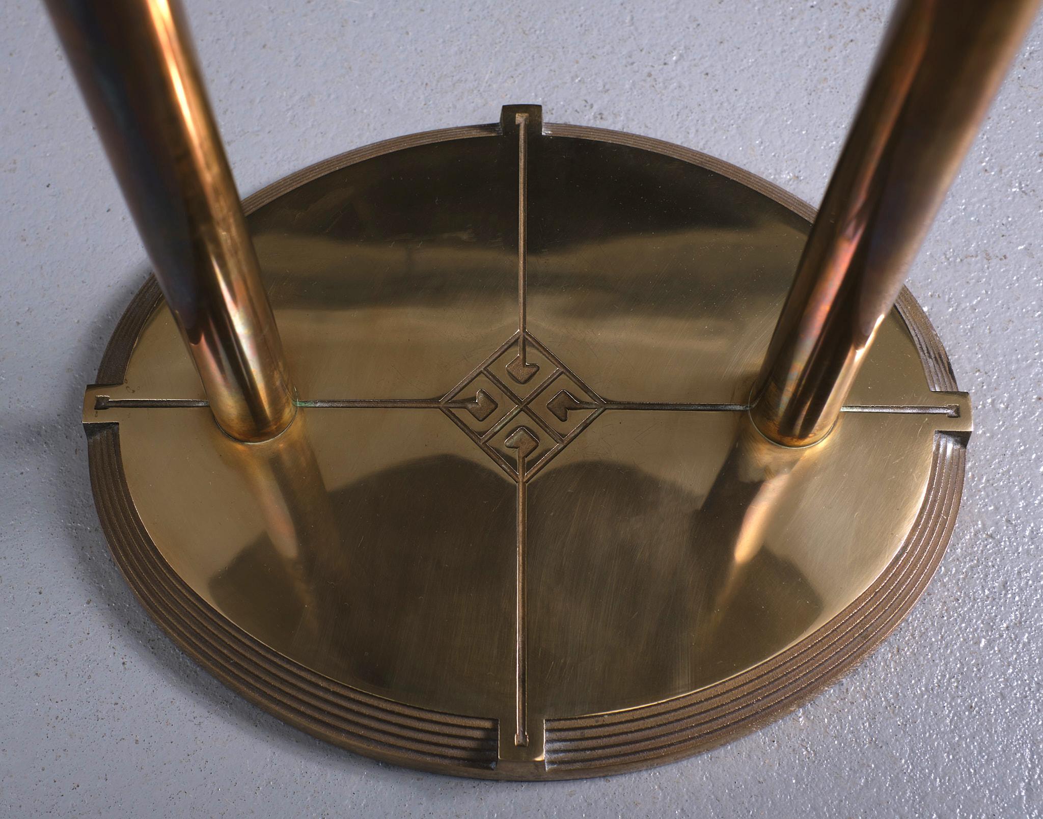 Solid Brass Chest Table Peter Ghyczy, 1970s  In Good Condition In Den Haag, NL