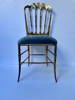 Silla Chiavari de latón macizo