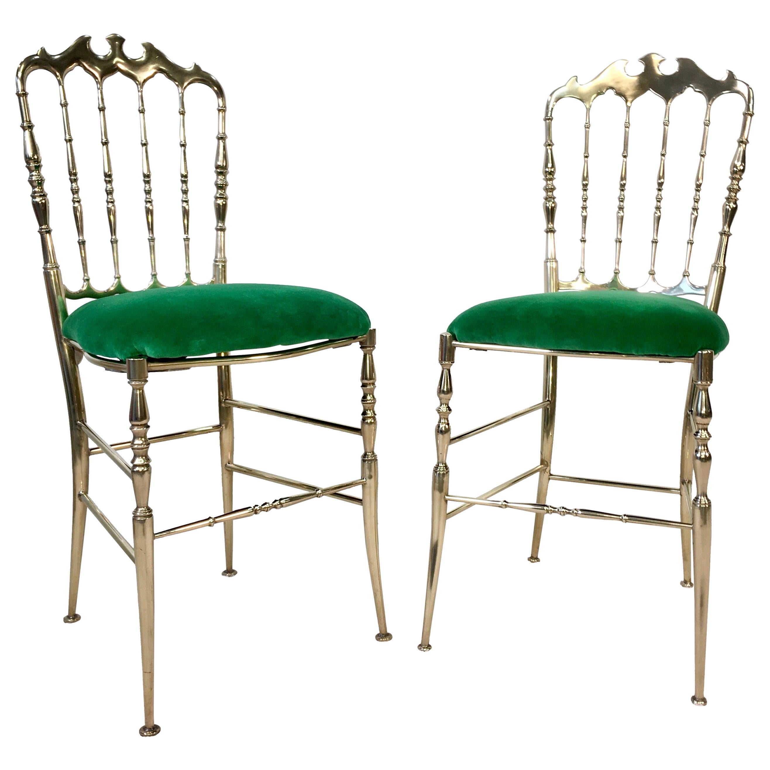 Chaises Chiavari en laiton massif "Five"