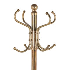 Solid Brass Coat Tree