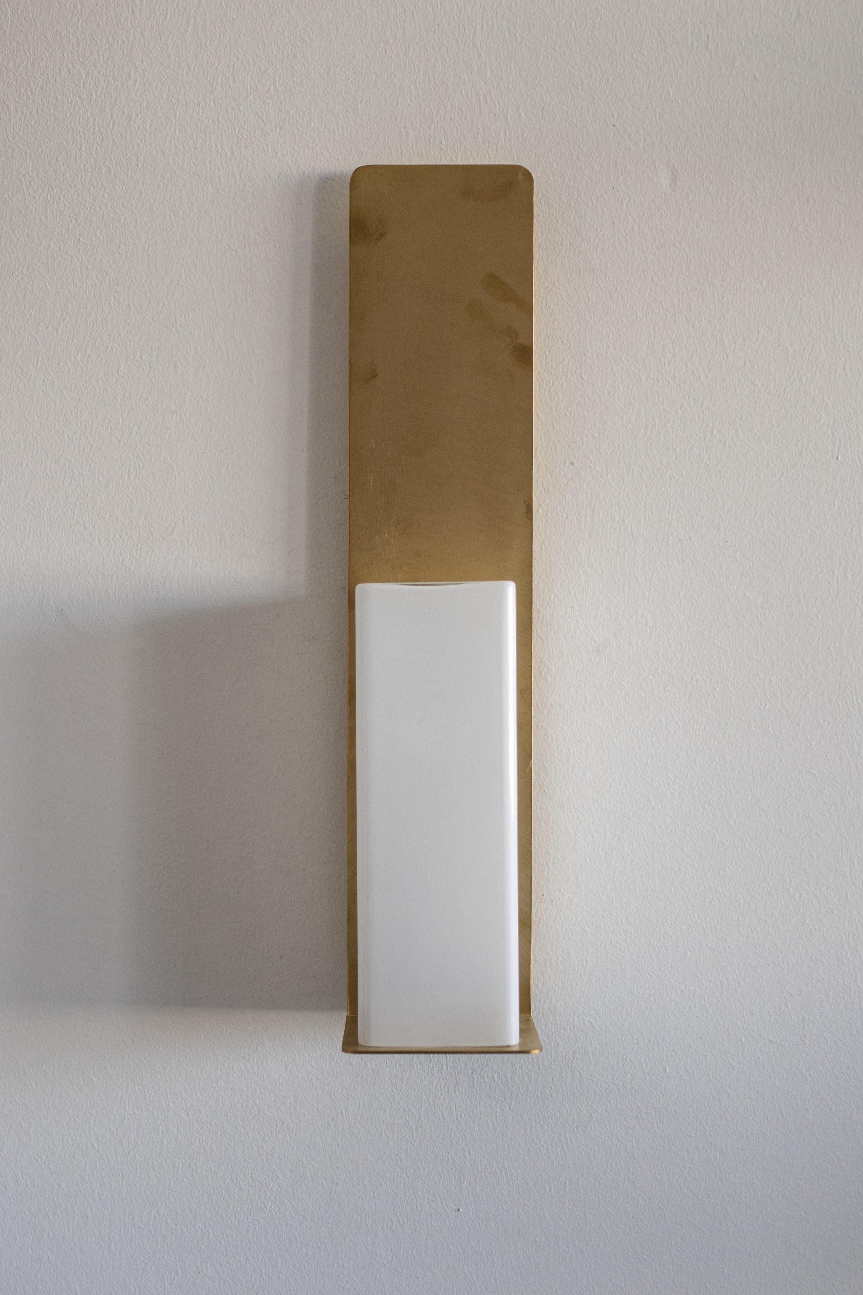 Handcrafted wall lamp model 