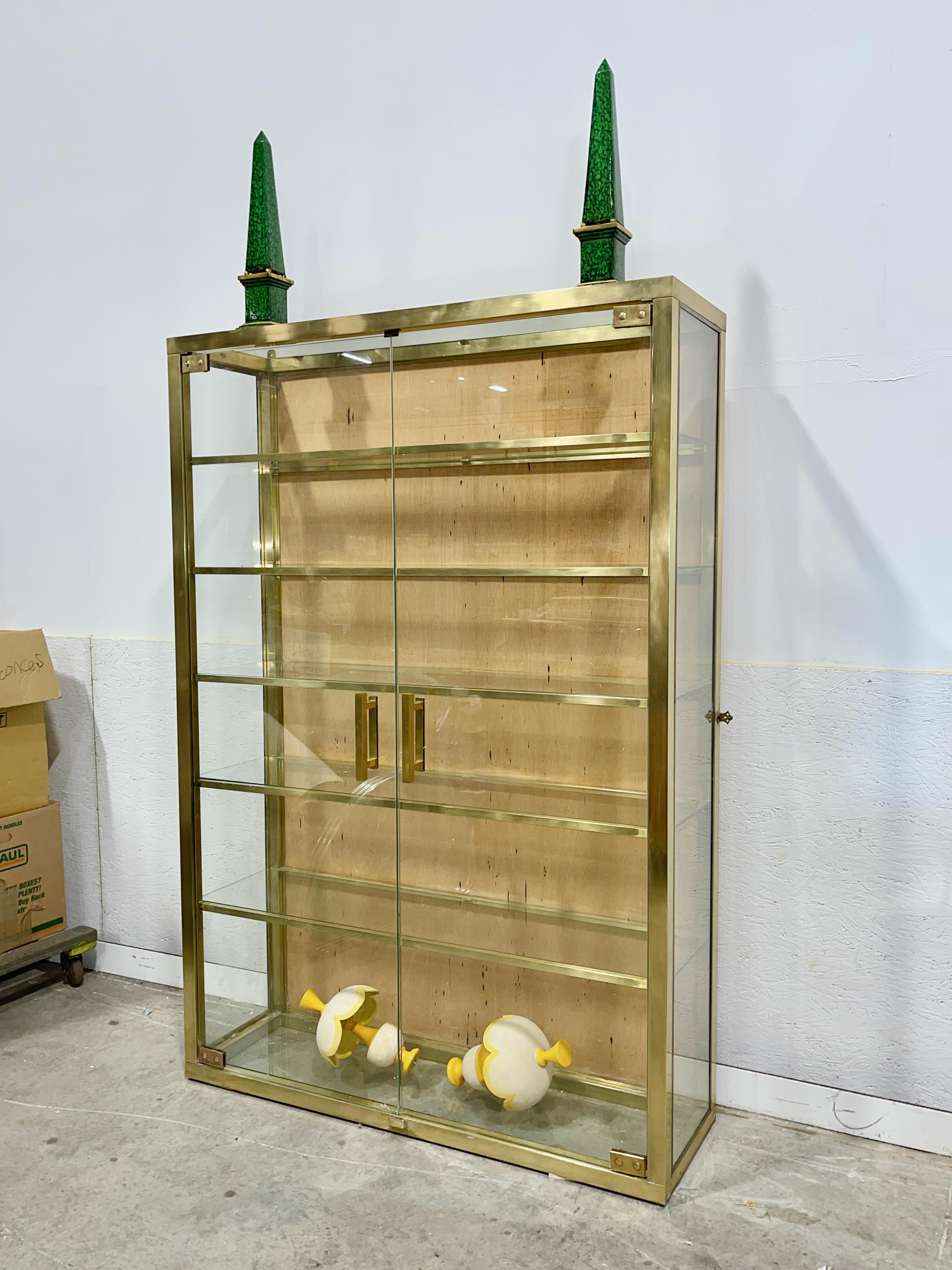Solid Brass Display Vitrine 4