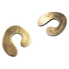 Solid Brass Door Knob or Pull Handle Ø 7 cm