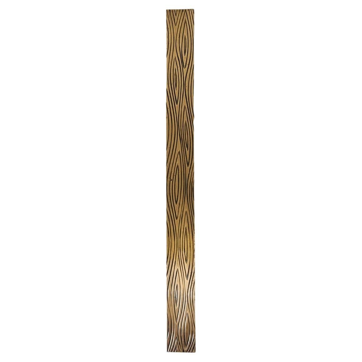 Tirador de puerta de latón macizo 70 cm - Colección Earth Prints