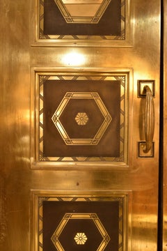 Solid Brass Double Doors