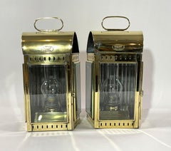 Solid Brass English Cabin Lanterns