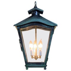 Solid Brass Handcrafted Hanging Lantern