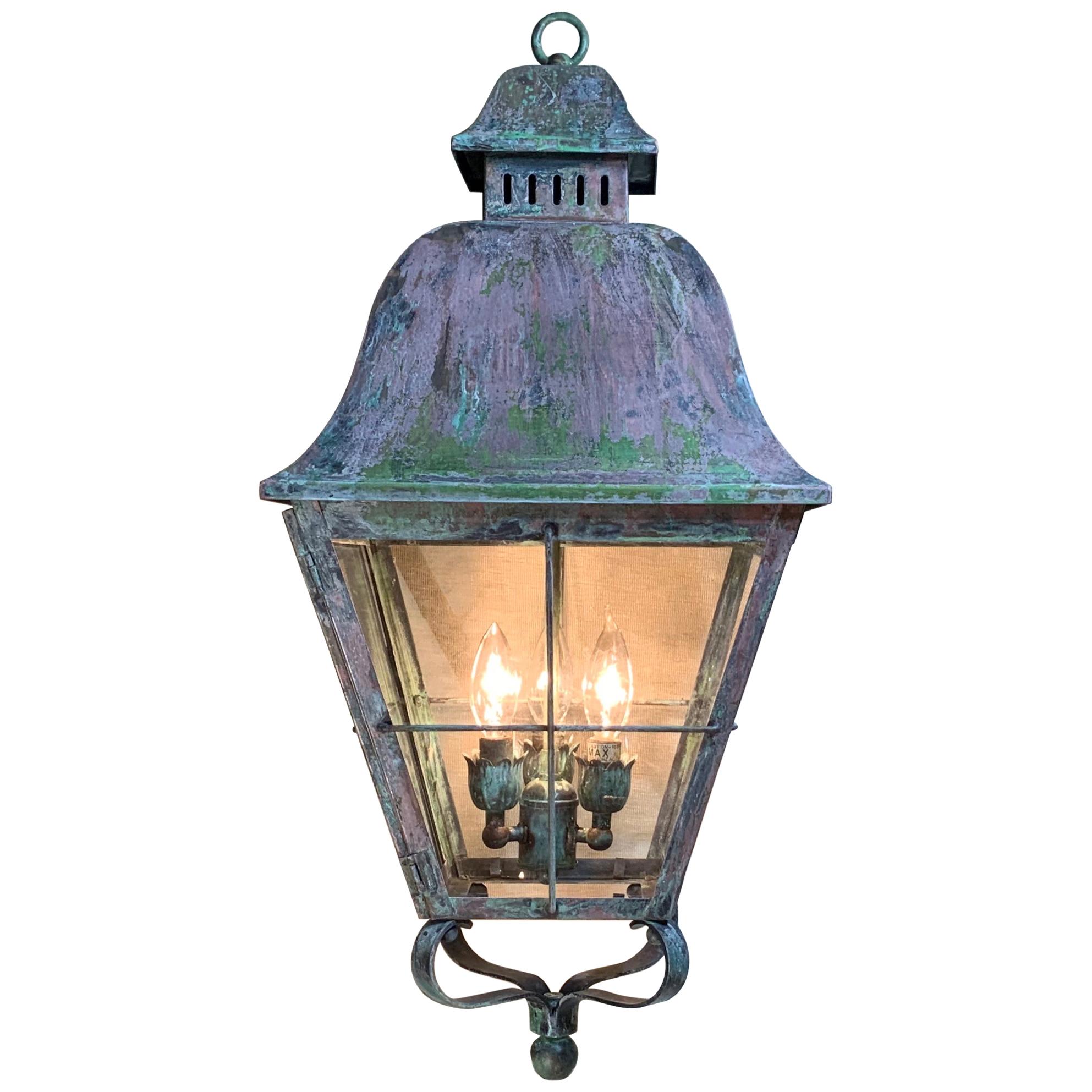 Solid Brass Handcrafted Hanging Lantern