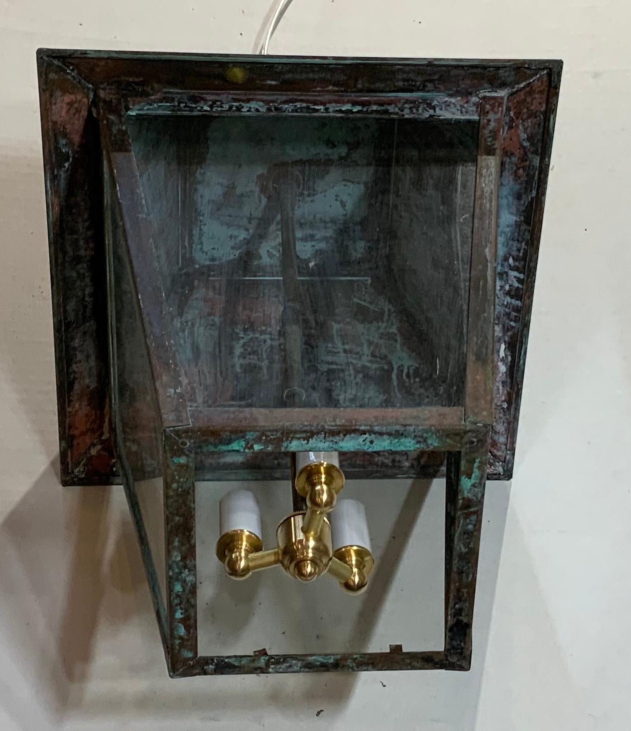 Solid Brass Hanging Lantern 3