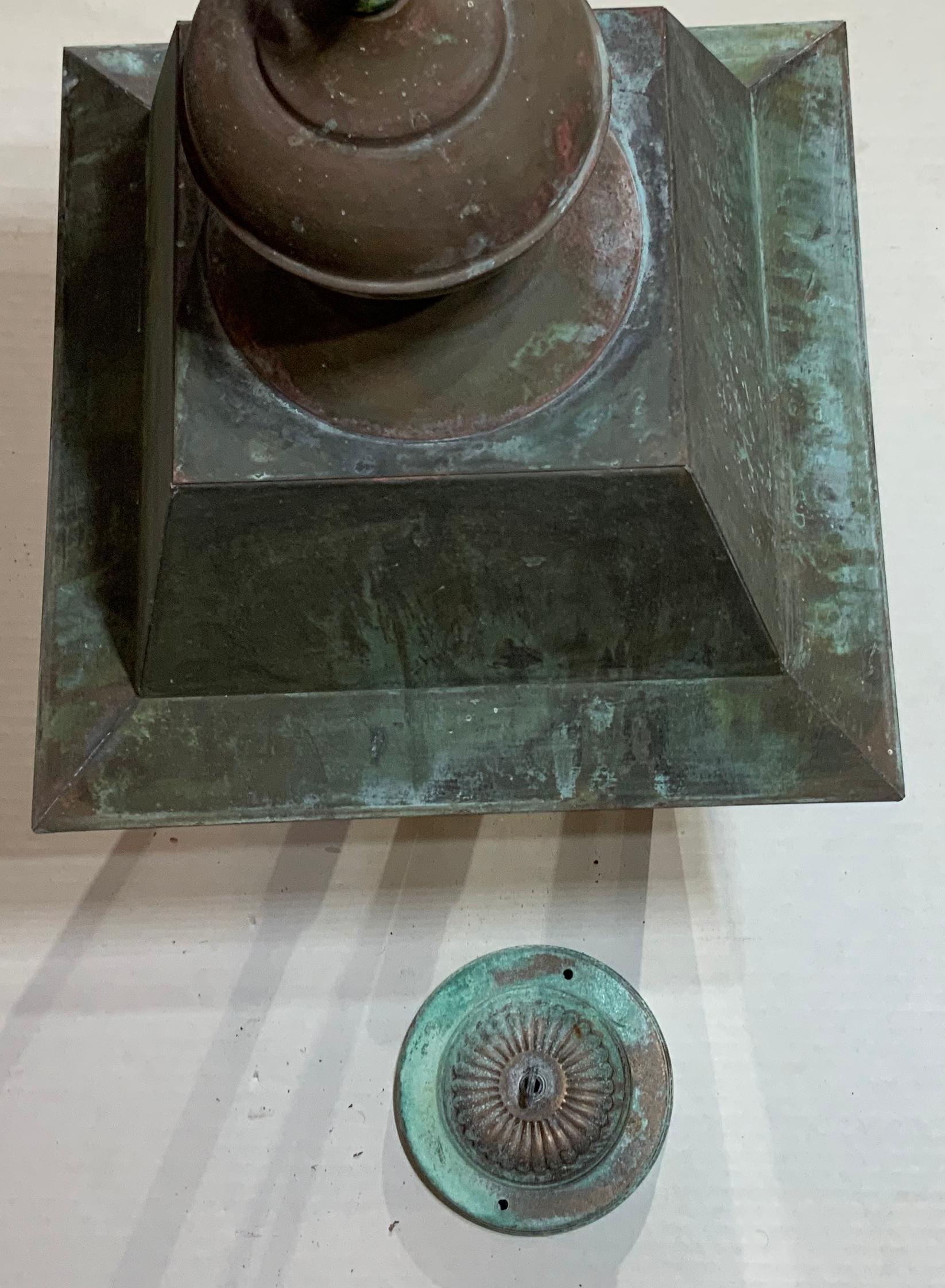 Solid Brass Hanging Lantern 4
