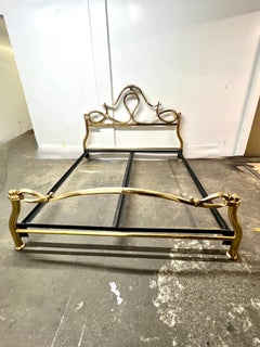 Solid Brass Italian Made King Size Bed