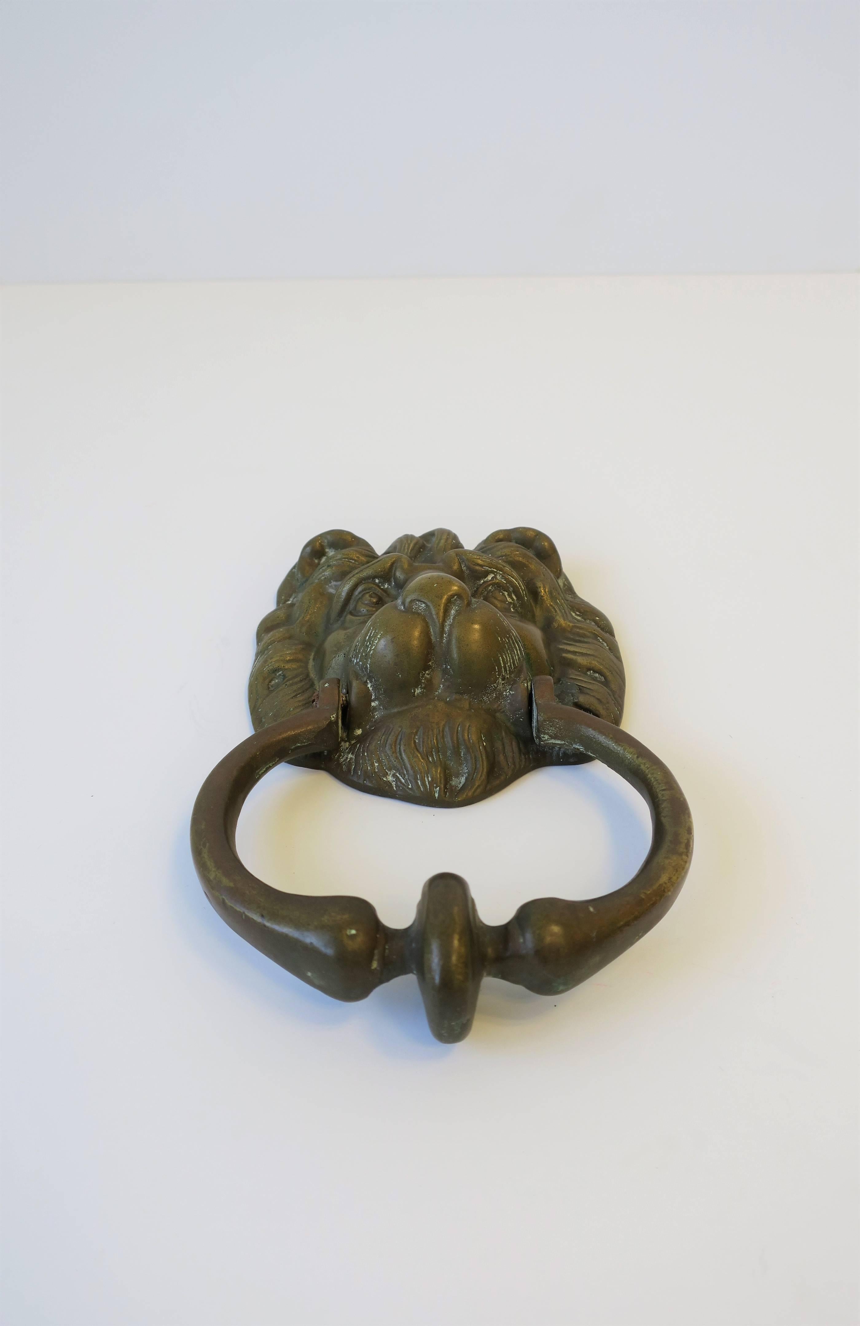 lion head knocker