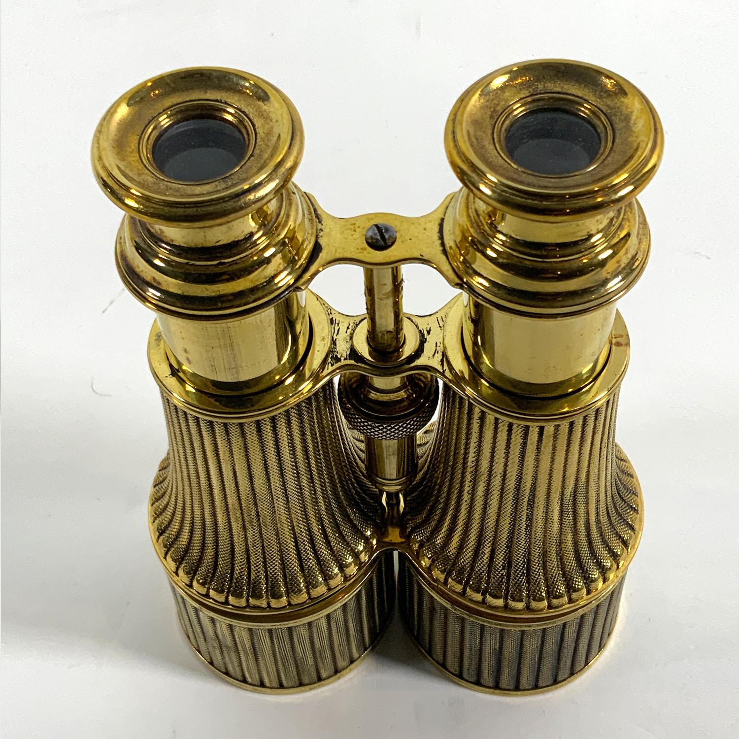 Solid Brass Marine Binoculars For Sale 1
