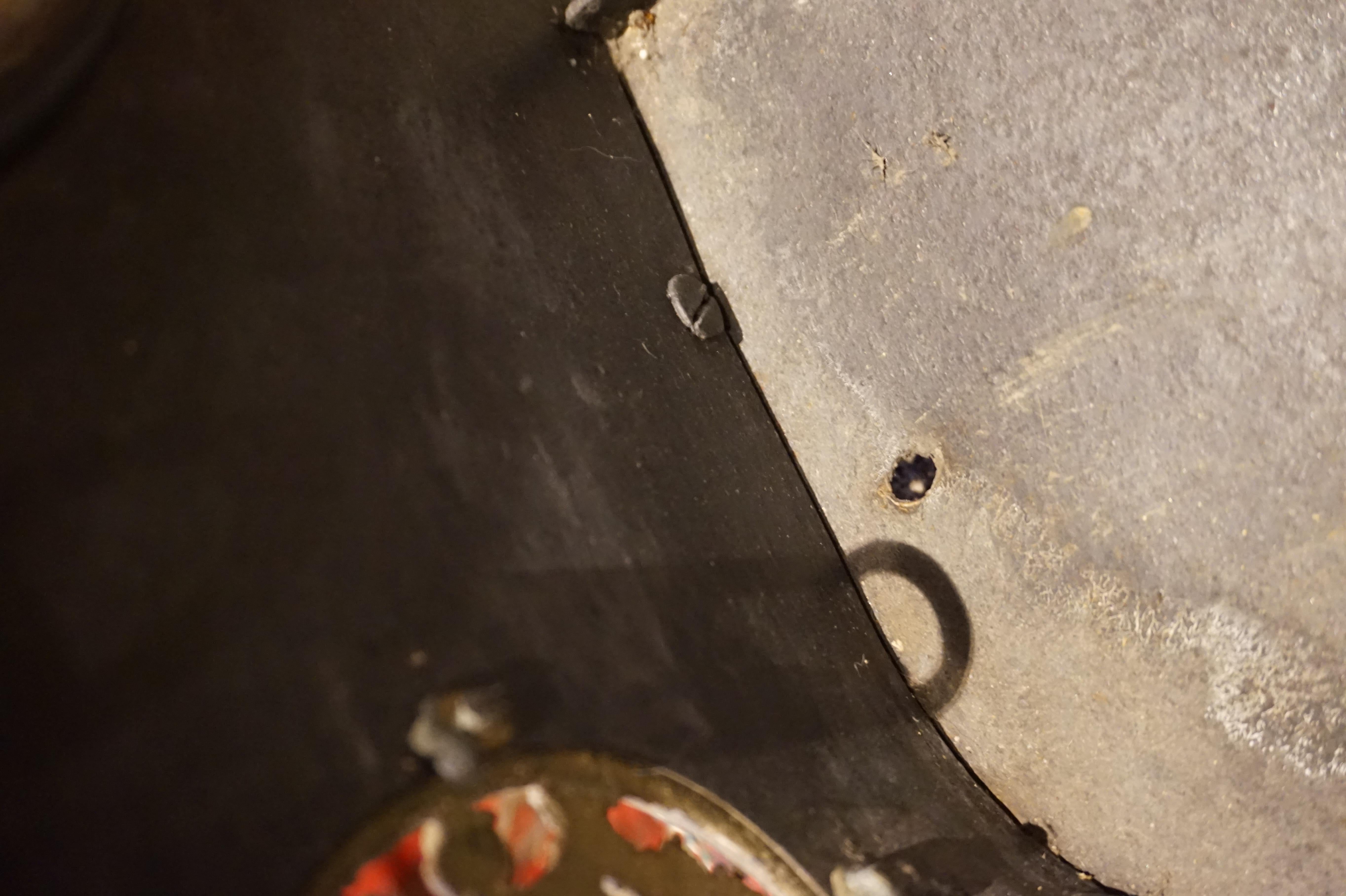 Parafuoco vittoriano in ottone massiccio e metallo con rivestimento floreale in vendita 11