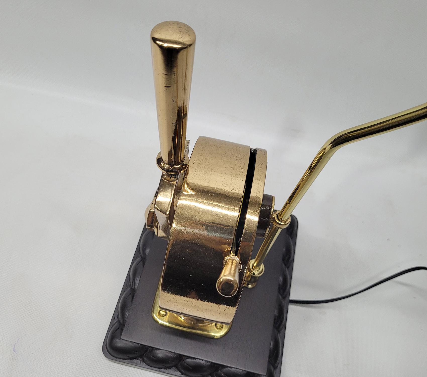 Solid Brass Motor Yacht Throttle For Sale 4