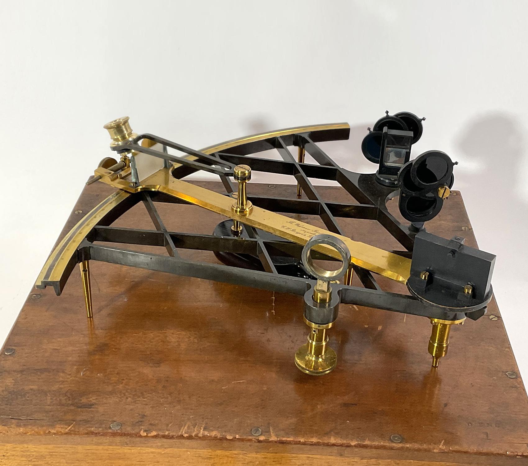 Solid Brass Navigator's Quintant Sextant 2