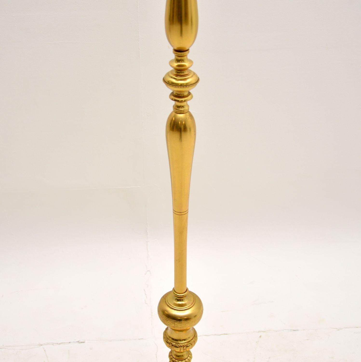 20th Century Solid Brass Neo-Classical Vintage Lamp