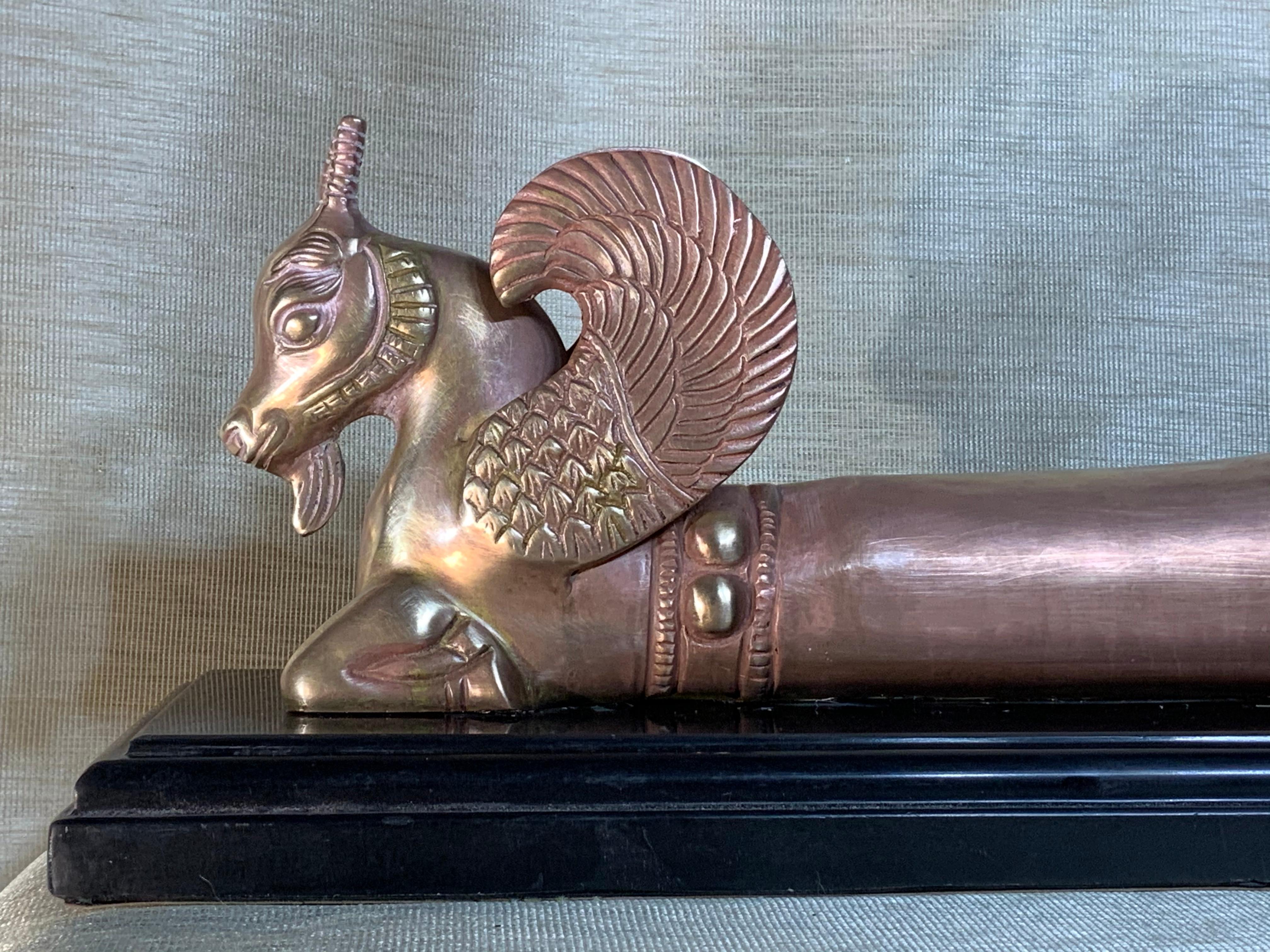 Cast Solid Brass of Bull Replica of the “Borovo Thracian Treasure