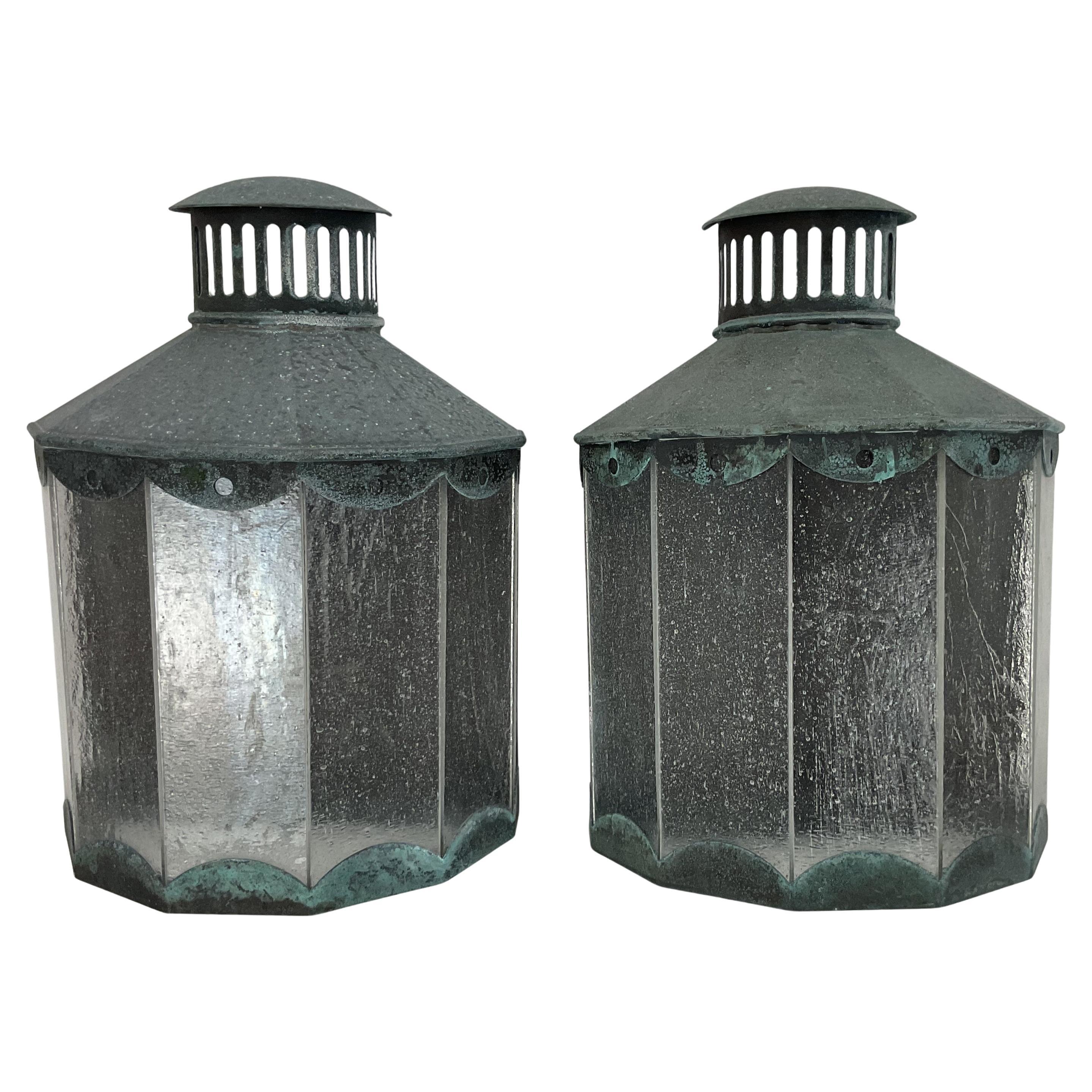 Solid Brass Outdoor Lanterns by Phoenix Day Co