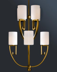 Solid Brass Palatsi Outdoor Chandelier by Elisterno