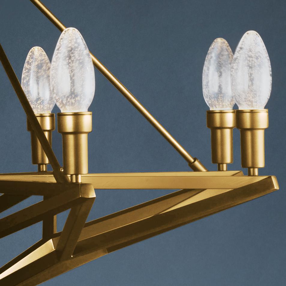 Cinese Lampadario per esterni Regalio in ottone massiccio di Elisterno in vendita