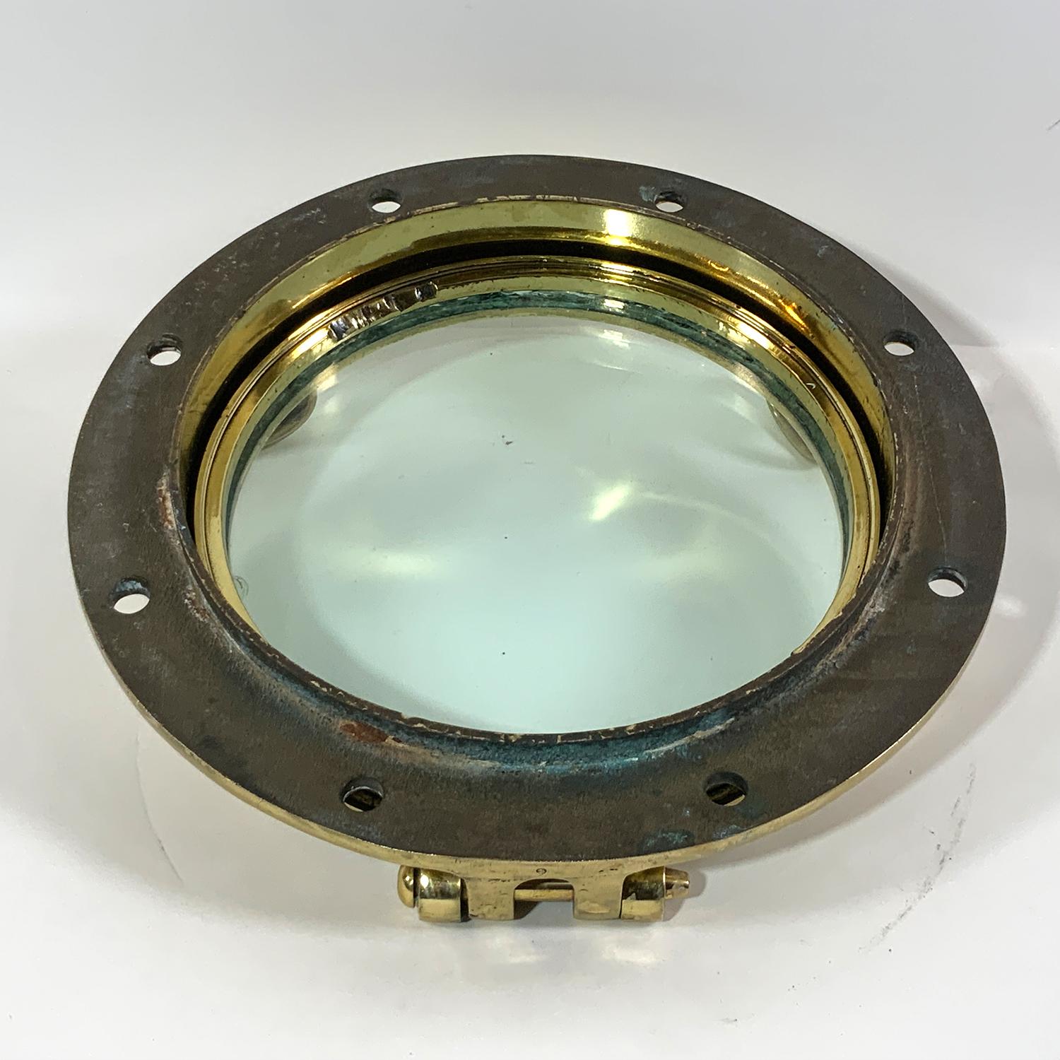 Solid Brass Ship or Yacht Porthole 1