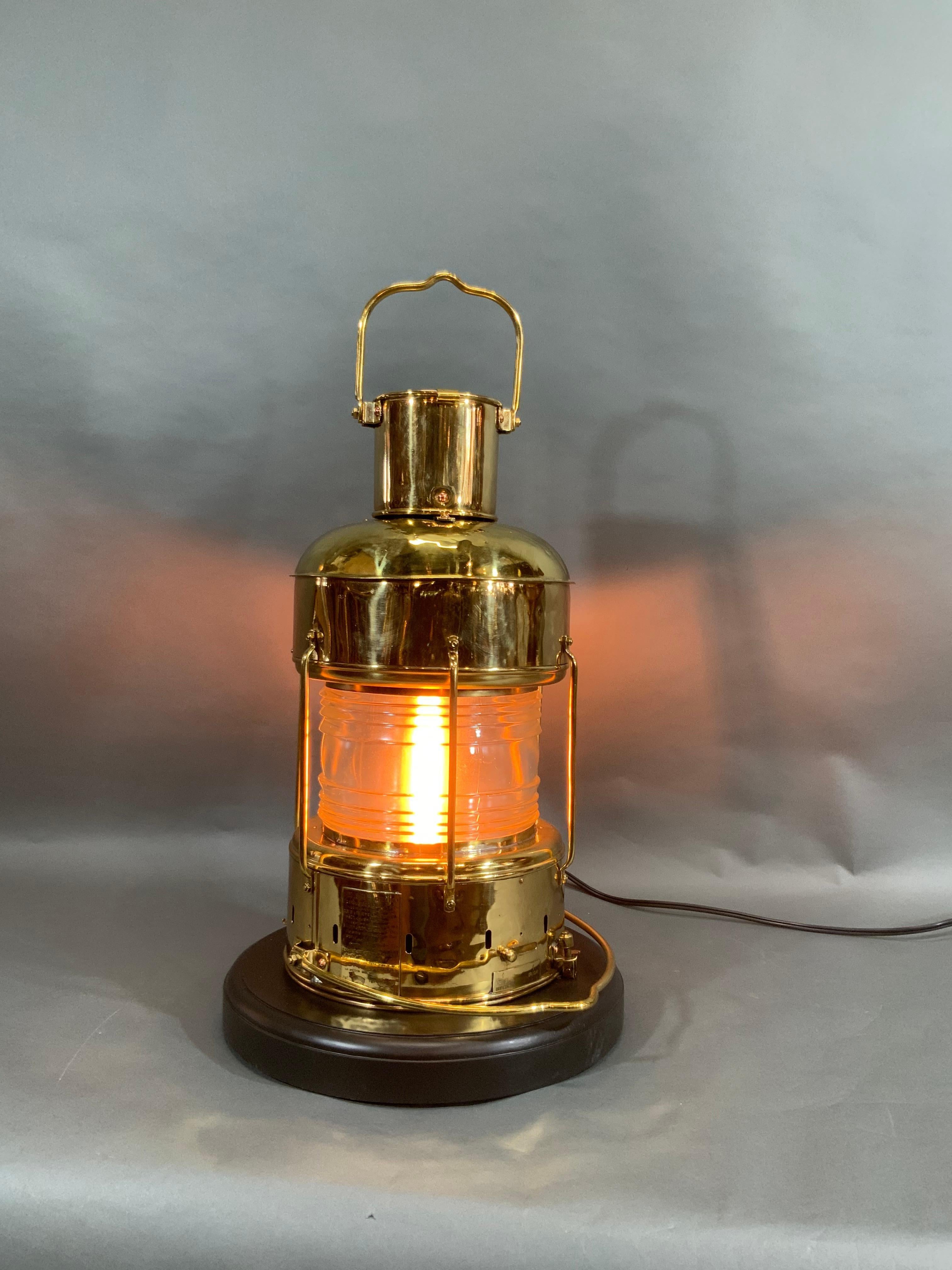 brass ships lantern