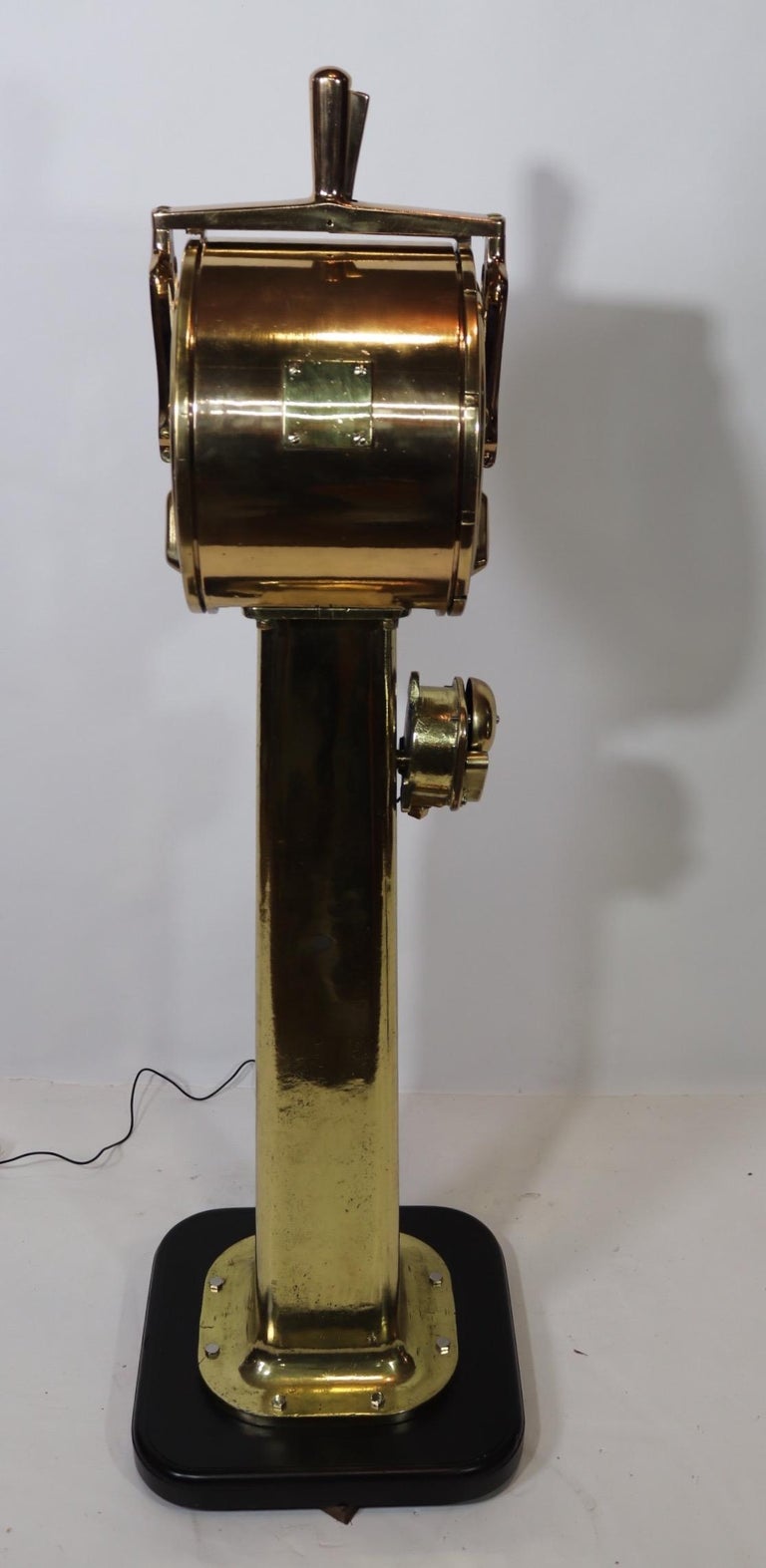 Solid Brass Ships Bridge Telegraph For Sale at 1stDibs