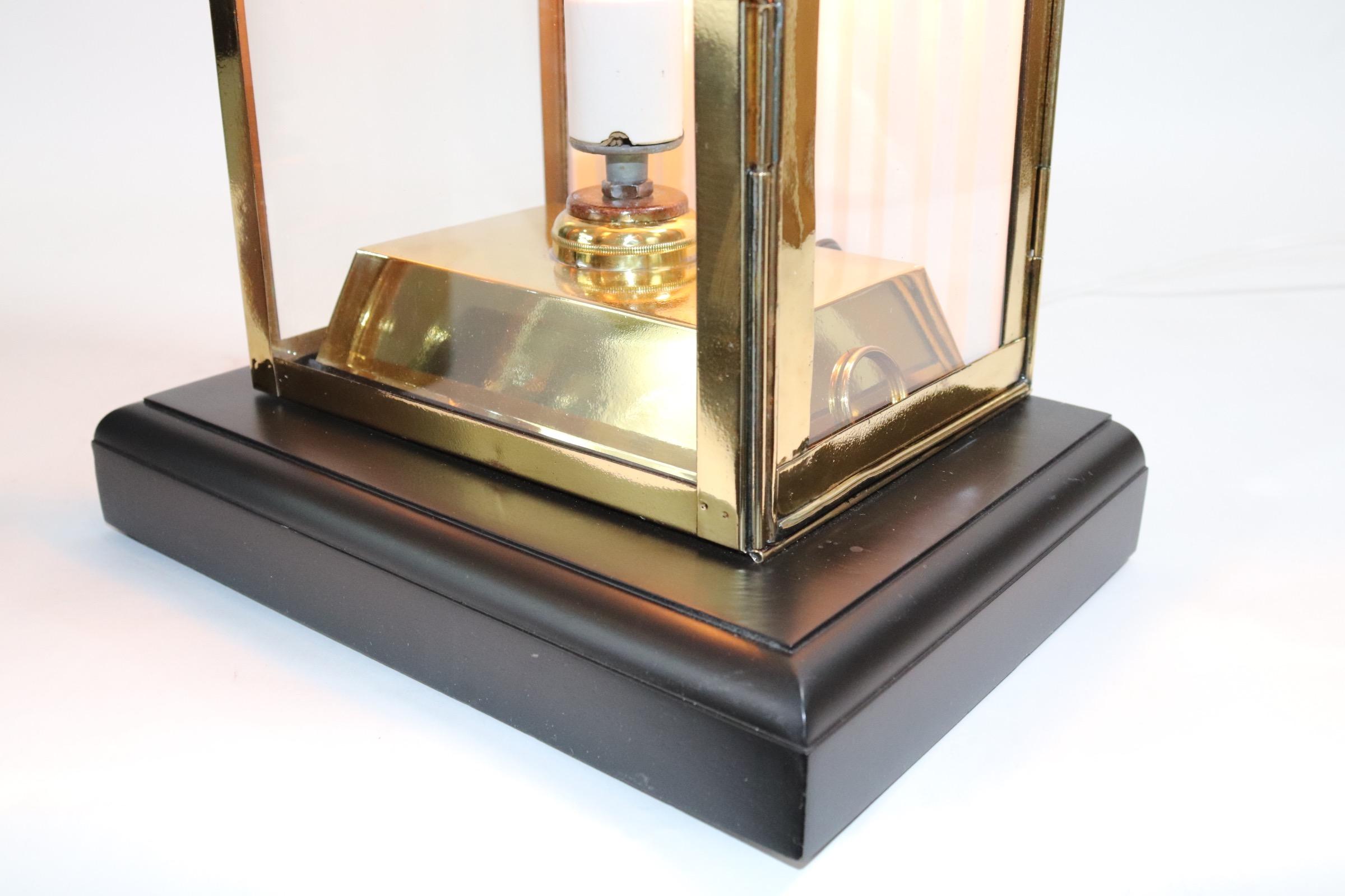 Solid Brass Ships Cabin Lantern For Sale 1
