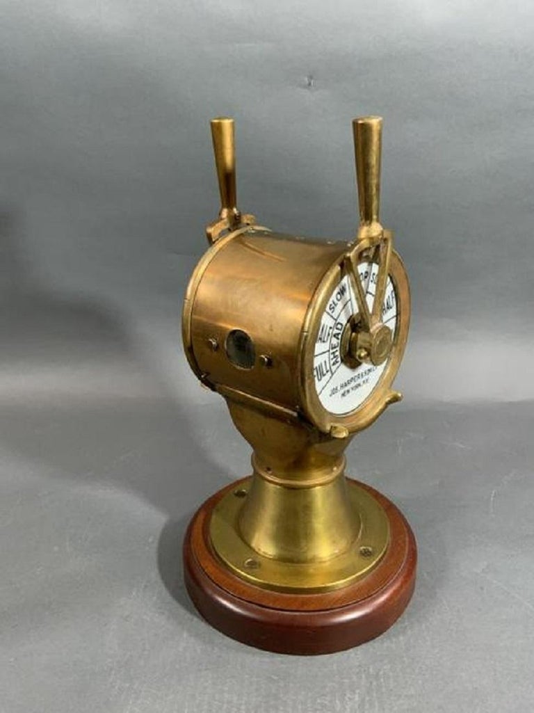 Solid Brass Ships Engine Telegraph For Sale at 1stDibs ships