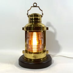 Solid Brass Ships Masthead Lantern by Perko