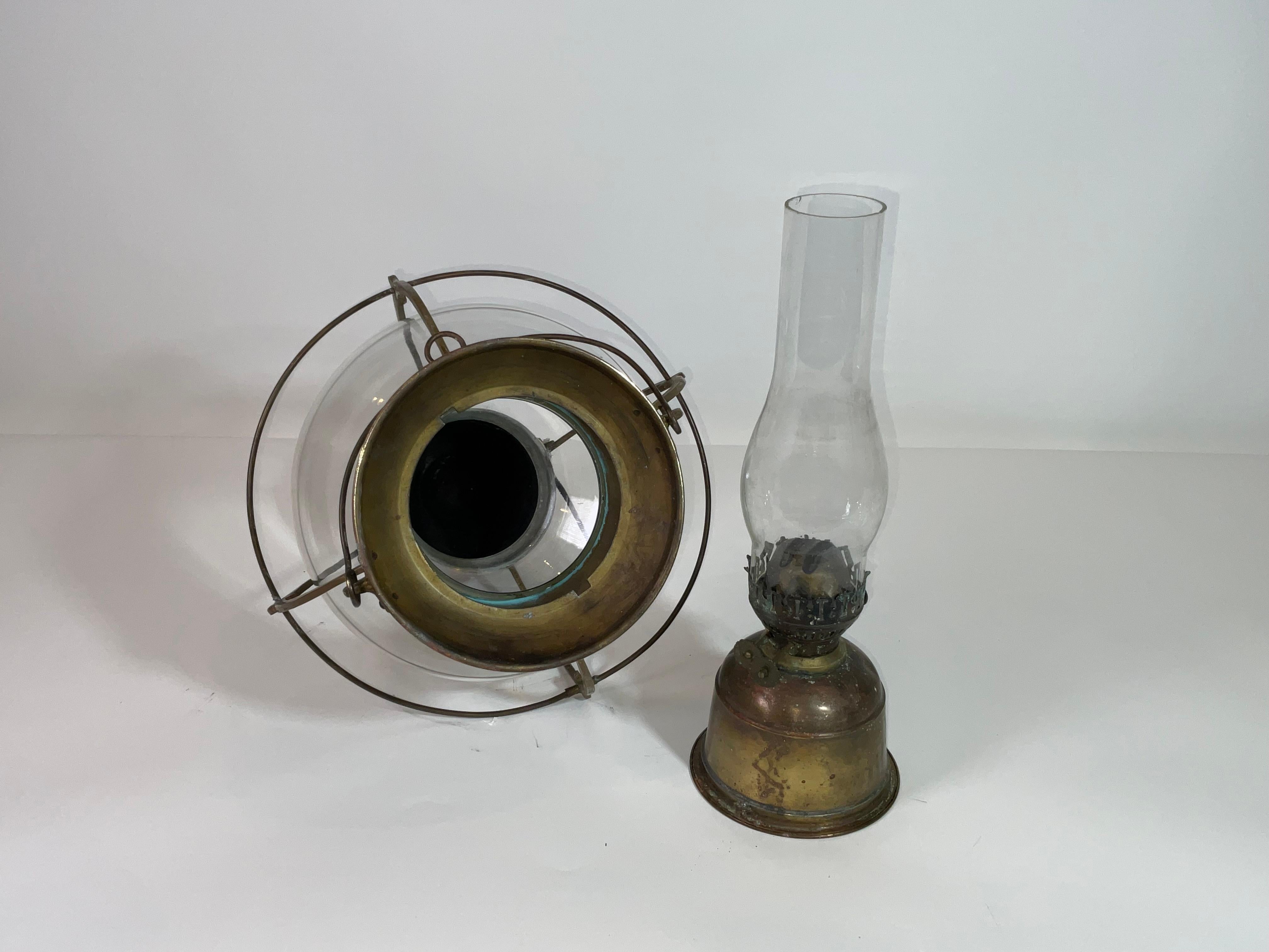 Solid Brass Ships Onion Lantern For Sale 6