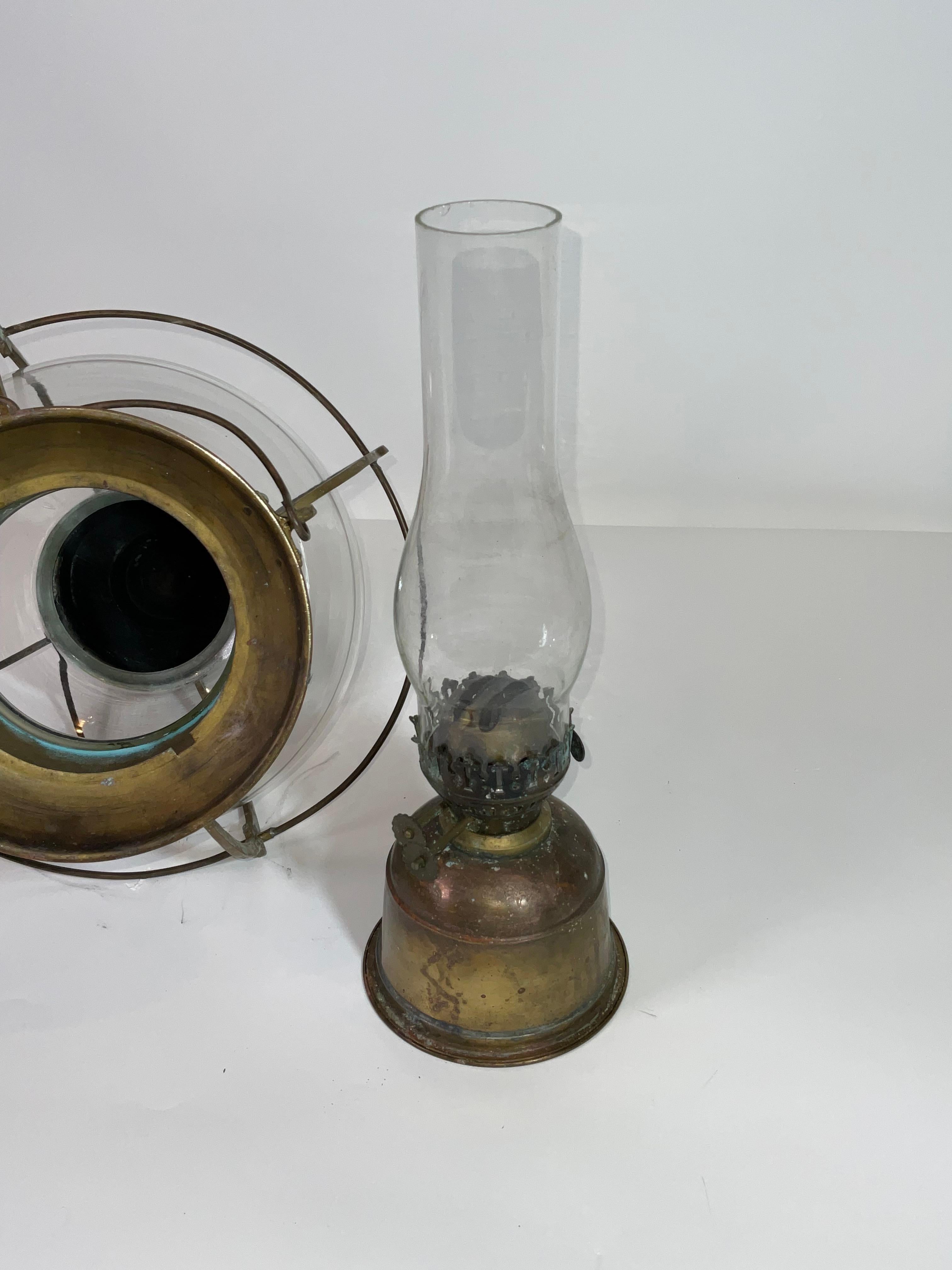 Solid Brass Ships Onion Lantern For Sale 8