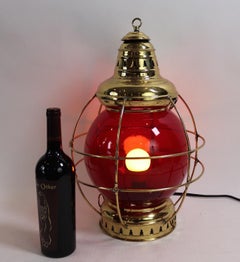 Solid Brass Ships Onion Lantern