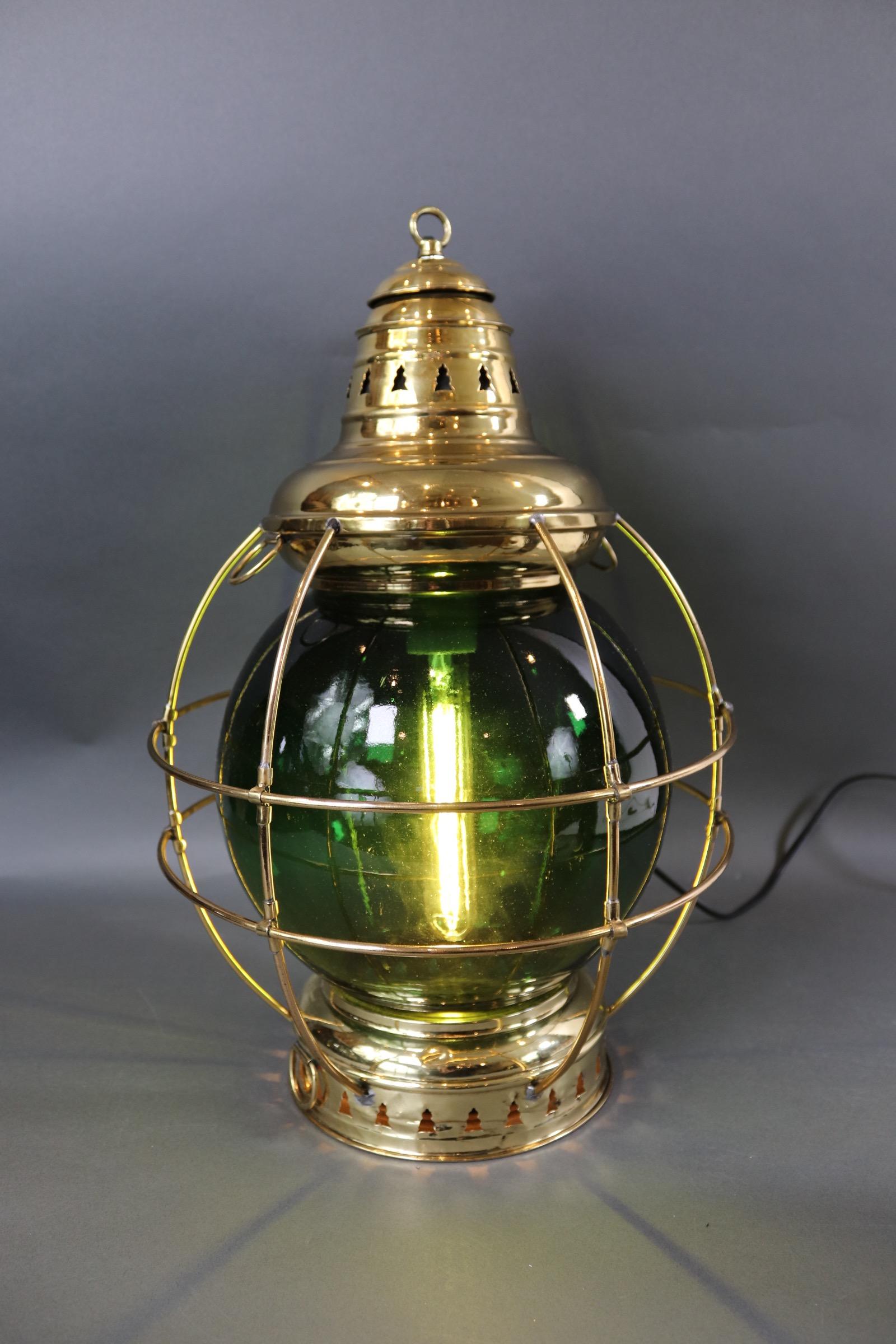Solid Brass Ships Onion Lantern 2